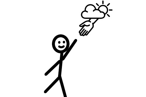 Open to a higher source