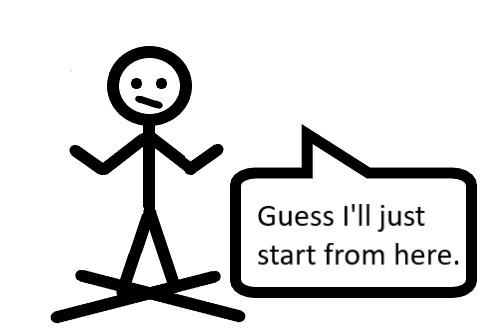 Start from where you are