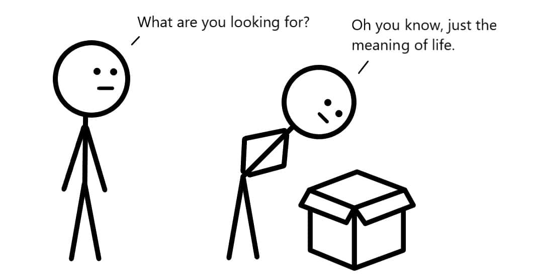 Life has no meaning