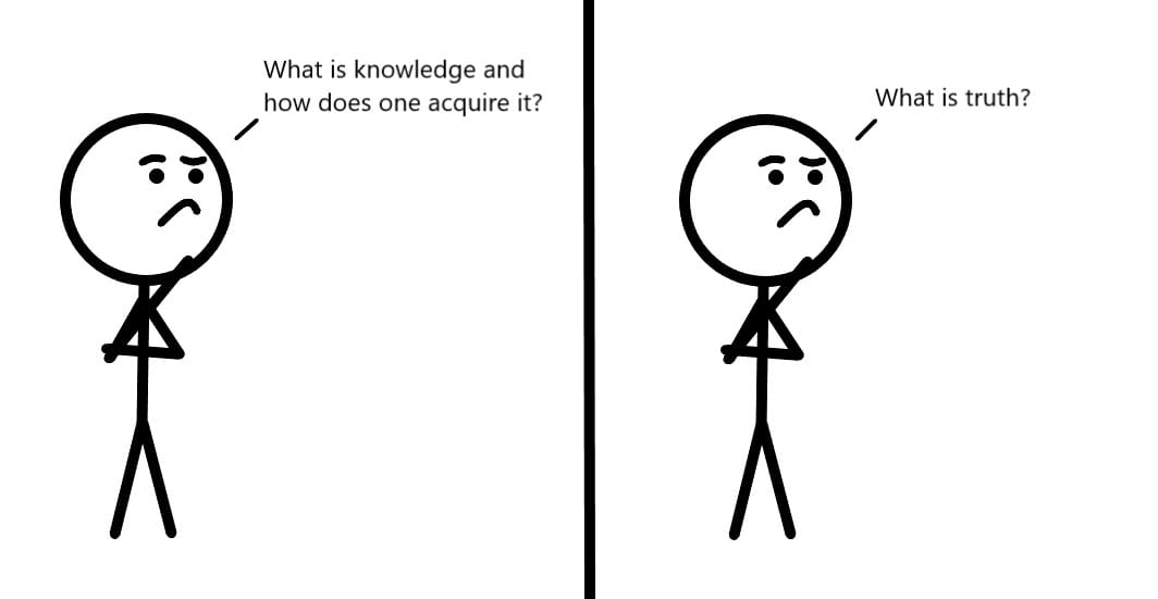 The difference between epistemology and alethiology