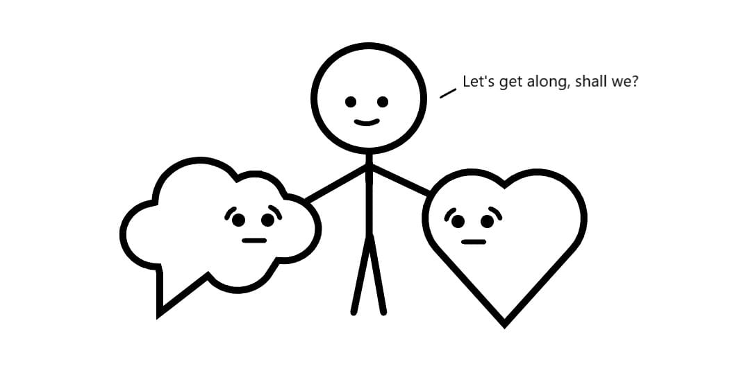 Solving the thinking-feeling dilemma