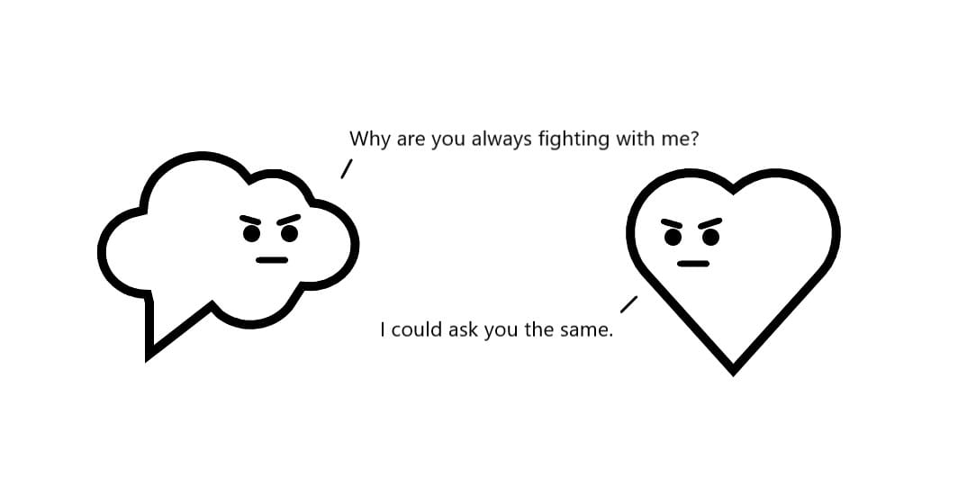 Thoughts vs feelings, what's the point